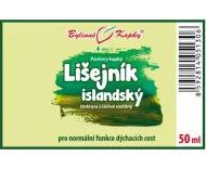 Porost islandzki - krople ziołowe (nalewka) 50 ml