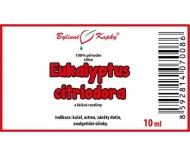 Eucalyptus citriodora - 100% naturalny olejek eteryczny - olejek eteryczny 10 ml