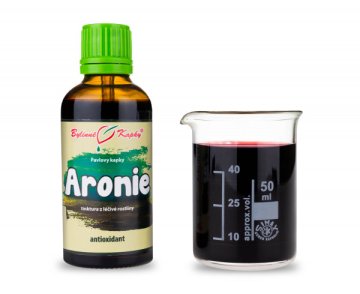 Aronia (czarna jarzębina) - krople ziołowe (nalewka) 50 ml
