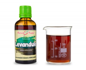 Lawenda - krople ziołowe (nalewka) 50 ml