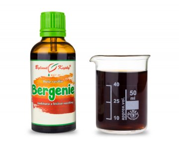 Bergenia - krople Dusza roślin (nalewka) 50 ml