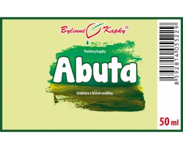 Abuta - krople ziołowe (nalewka) 50 ml