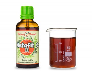 Metafit C II (cukrzyca) - krople ziołowe (nalewka) 50 ml