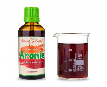 Aronia (czarna jarzębina) - krople Dusza roślin (nalewka) 50 ml