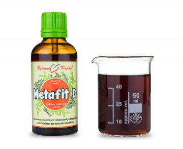 Metafit D (dna moczanowa) - krople ziołowe (nalewka) 50 ml