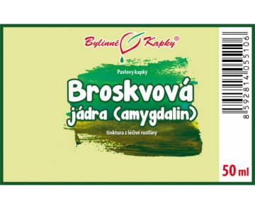 Pestki brzoskwini (amigdalina) (TCM) - krople ziołowe (nalewka) 50 ml