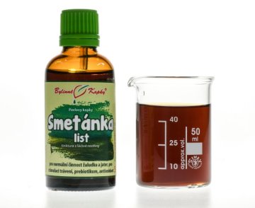 Liść śmietany (mniszka lekarskiego) - krople ziołowe (nalewka) 50 ml