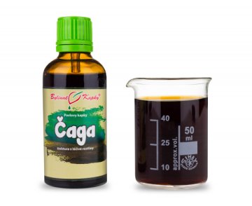 Chaga (chaga) - krople ziołowe (nalewka chaga) 50 ml