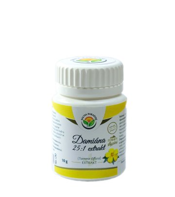 Turnera diffusa - damiana 25 : 1 ekstrakt 10 g