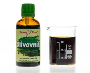Olive tree - krople ziołowe (nalewka z drzewa oliwnego) 50 ml