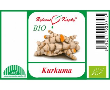Kurkuma BIO - krople ziołowe (nalewka) 50 ml
