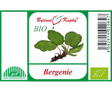 Bergenia BIO - krople ziołowe (nalewka) 50 ml
