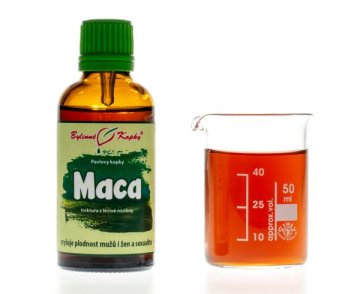 Maca (rukiew wodna peruwiańska) - krople ziołowe (nalewka) 50 ml