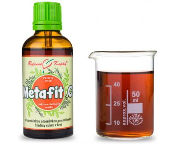 Metafit C (cukrzyca) - krople ziołowe (nalewka) 50 ml