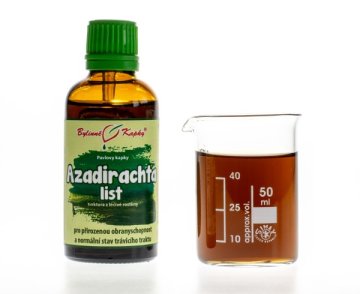 Liść Azadirachty (Nimba, Neem) - krople ziołowe (nalewka) 50 ml